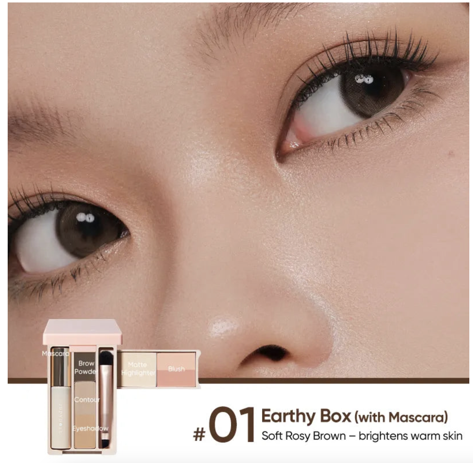 Judydoll Mini Makeup Palette [#01 Warm Tone Skin]